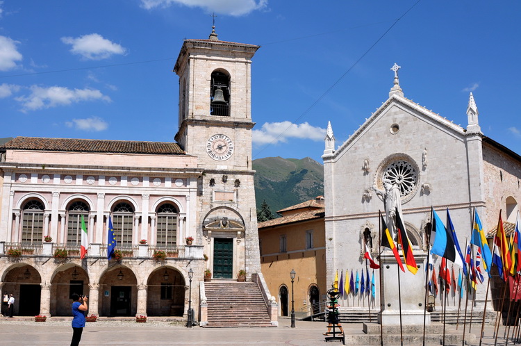 Breve sosta a Norcia